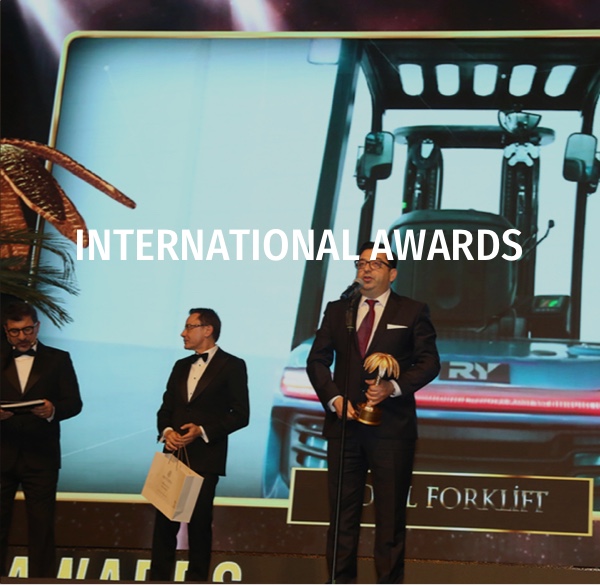 Anerkennung von Electric Forklift International Award Award